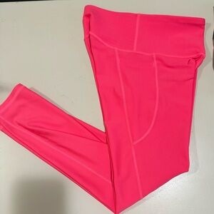 NWOT Women’s Under Armour Vibrant Pink Compression Leggings Size Small